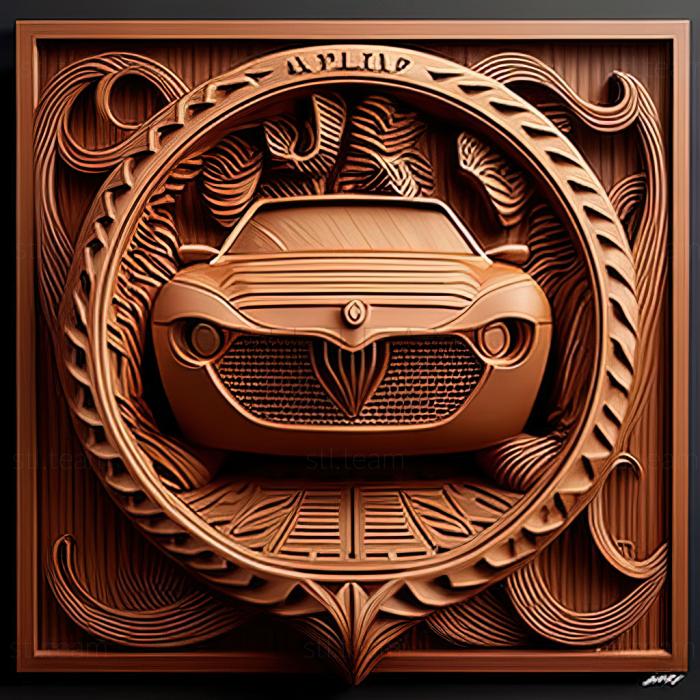 3D model Alfa Romeo SZ (STL)